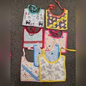 Lot of handmade bibs